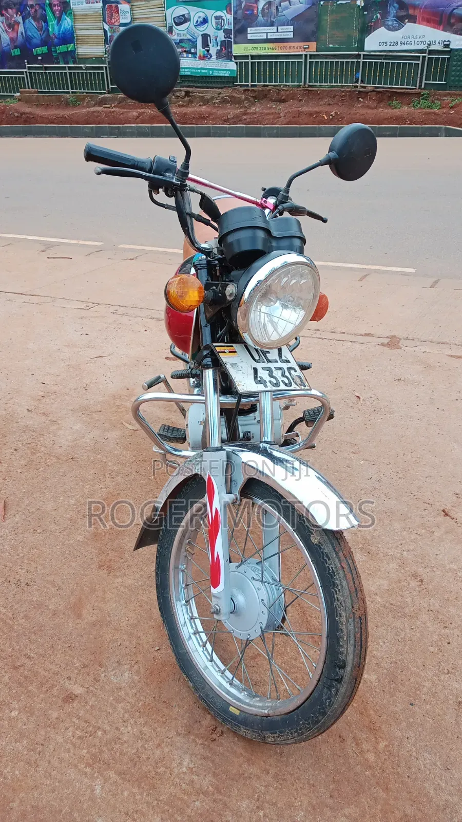 Bajaj Boxer 100 2017 Red