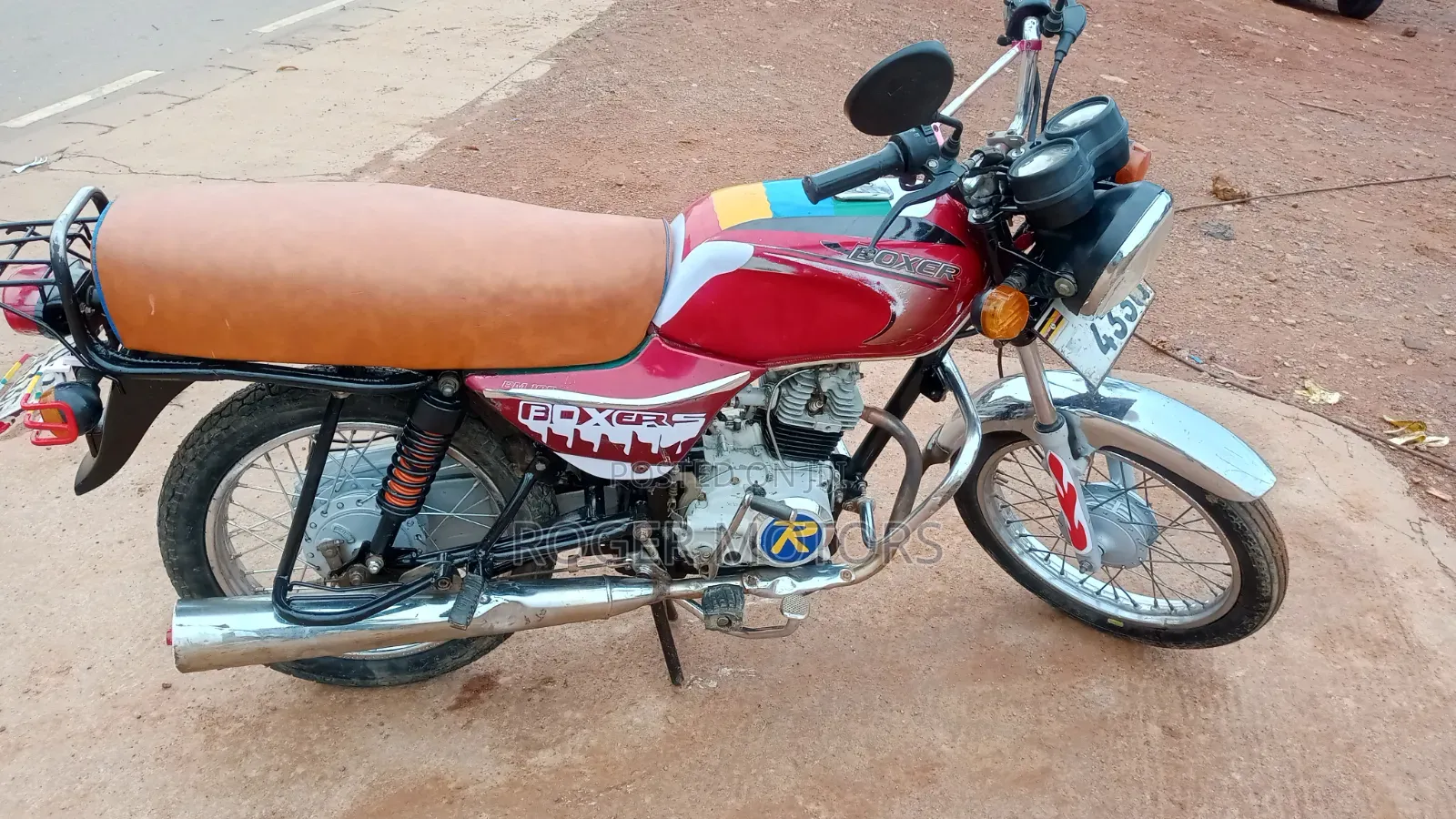 Bajaj Boxer 100 2017 Red