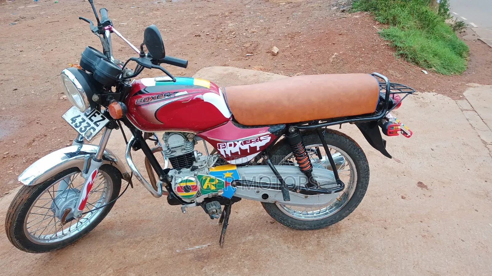 Bajaj Boxer 100 2017 Red