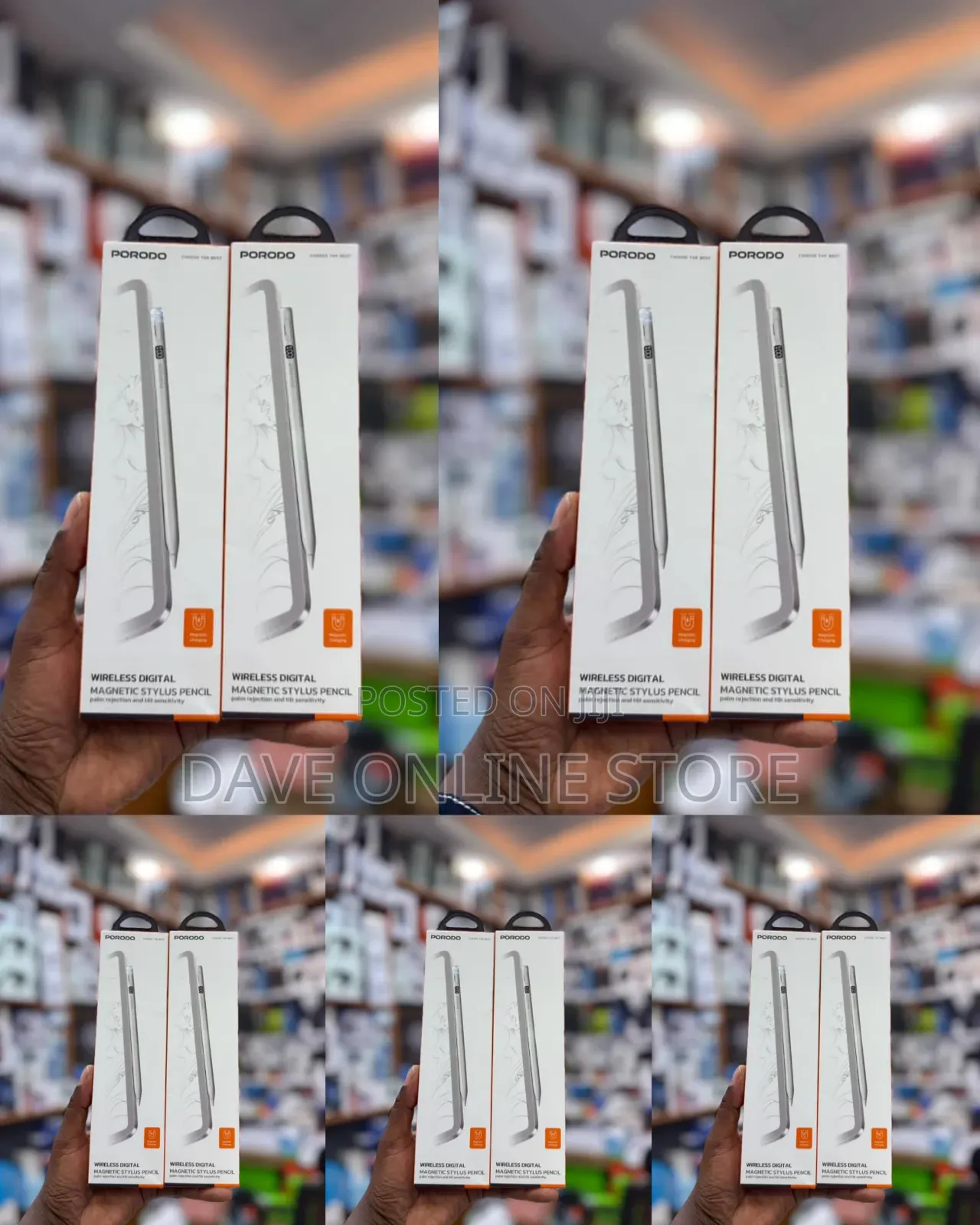 Porodo Wireless Digital Magnetic Stylus Pencil