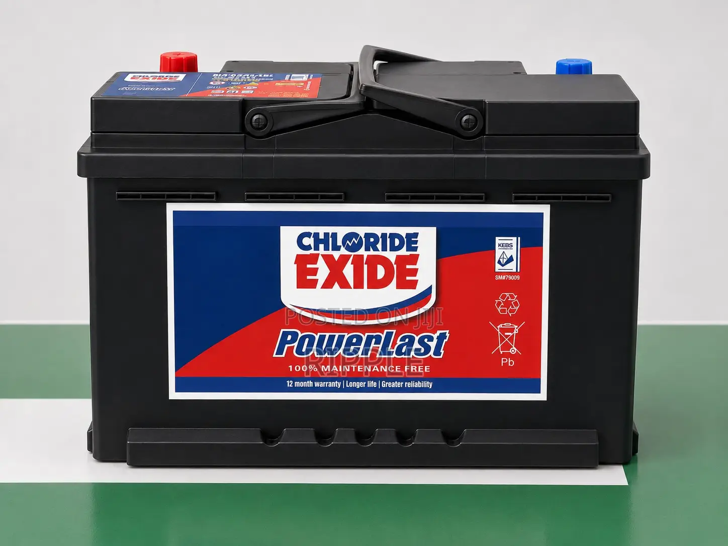 80Ah Chloride Exide Power Last DIN80MF 490CCA MF Car Battery 12V