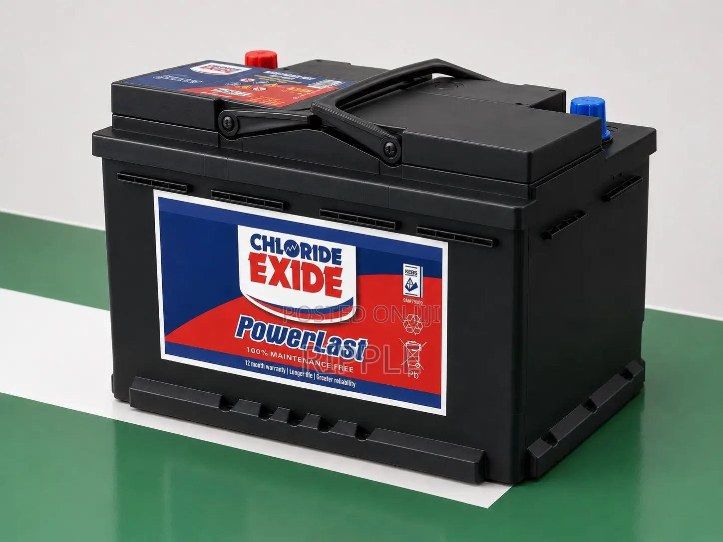 80Ah Chloride Exide Power Last DIN80MF 490CCA MF Car Battery 12V