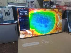 50 TCL Qled Smart Digital Flat Screen Flameless