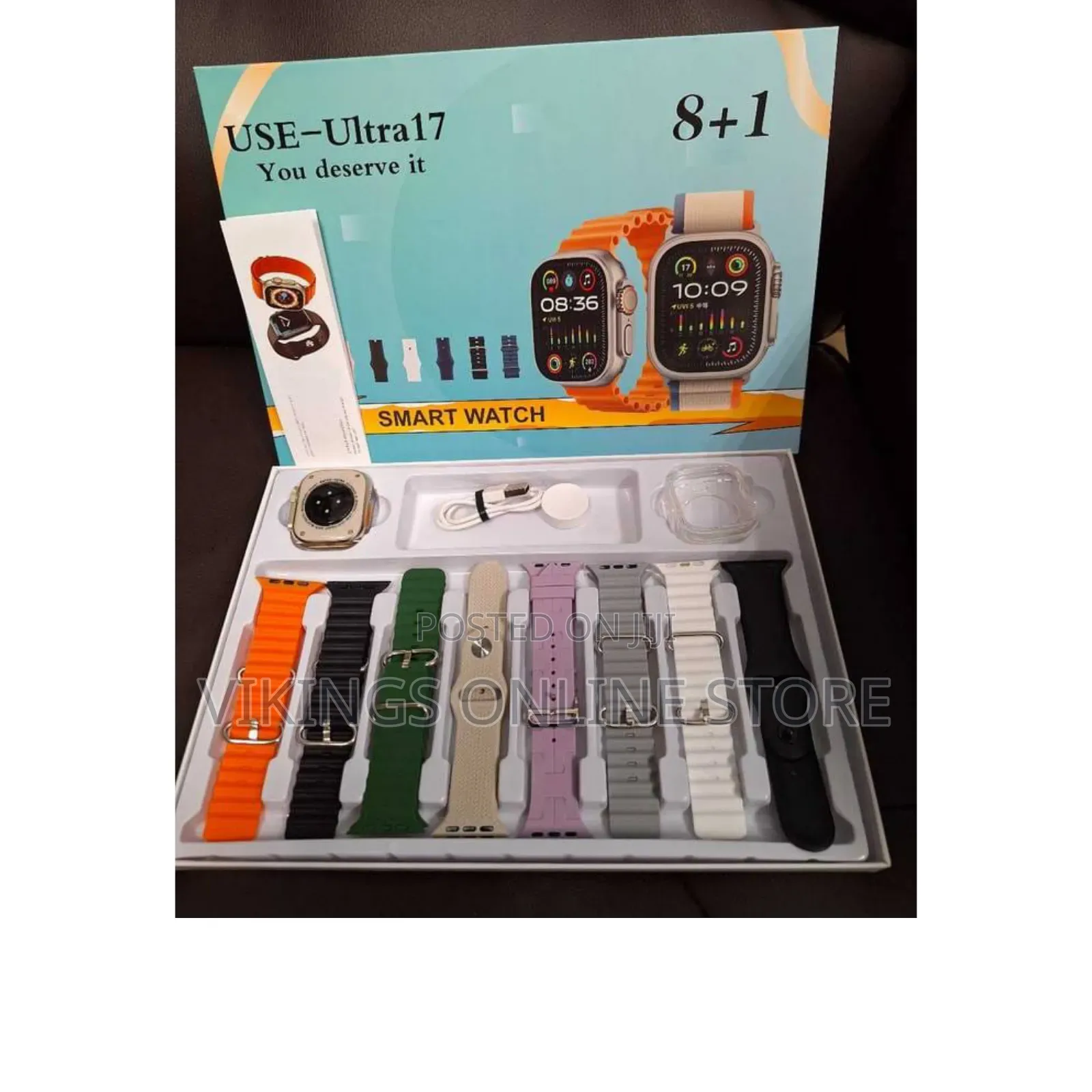Ultra 17 Smart Watch 8+1