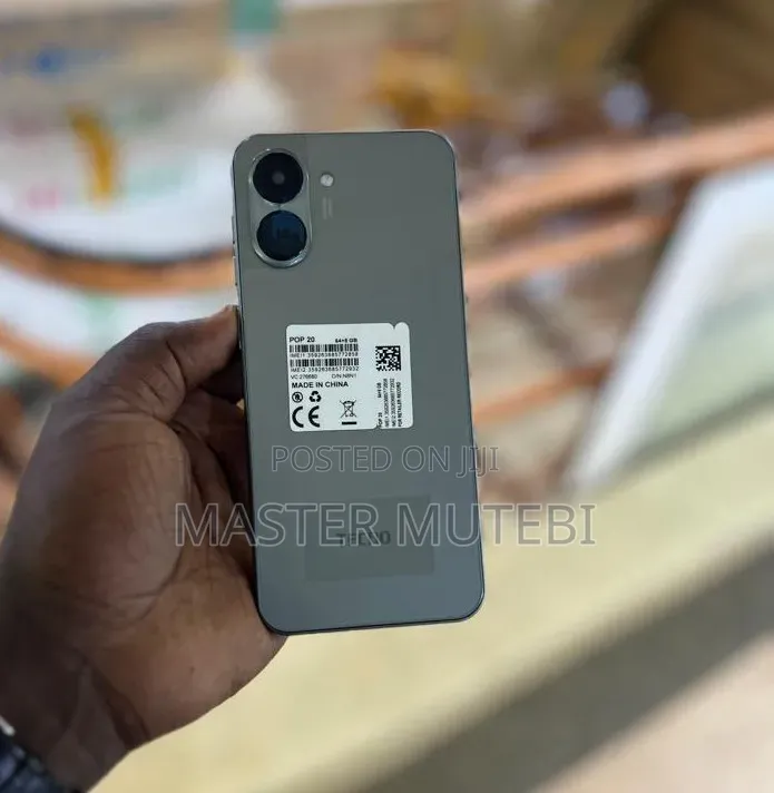 New Tecno Pop 20 128 GB Gray