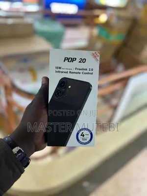 New Tecno Pop 20 128 GB Gray