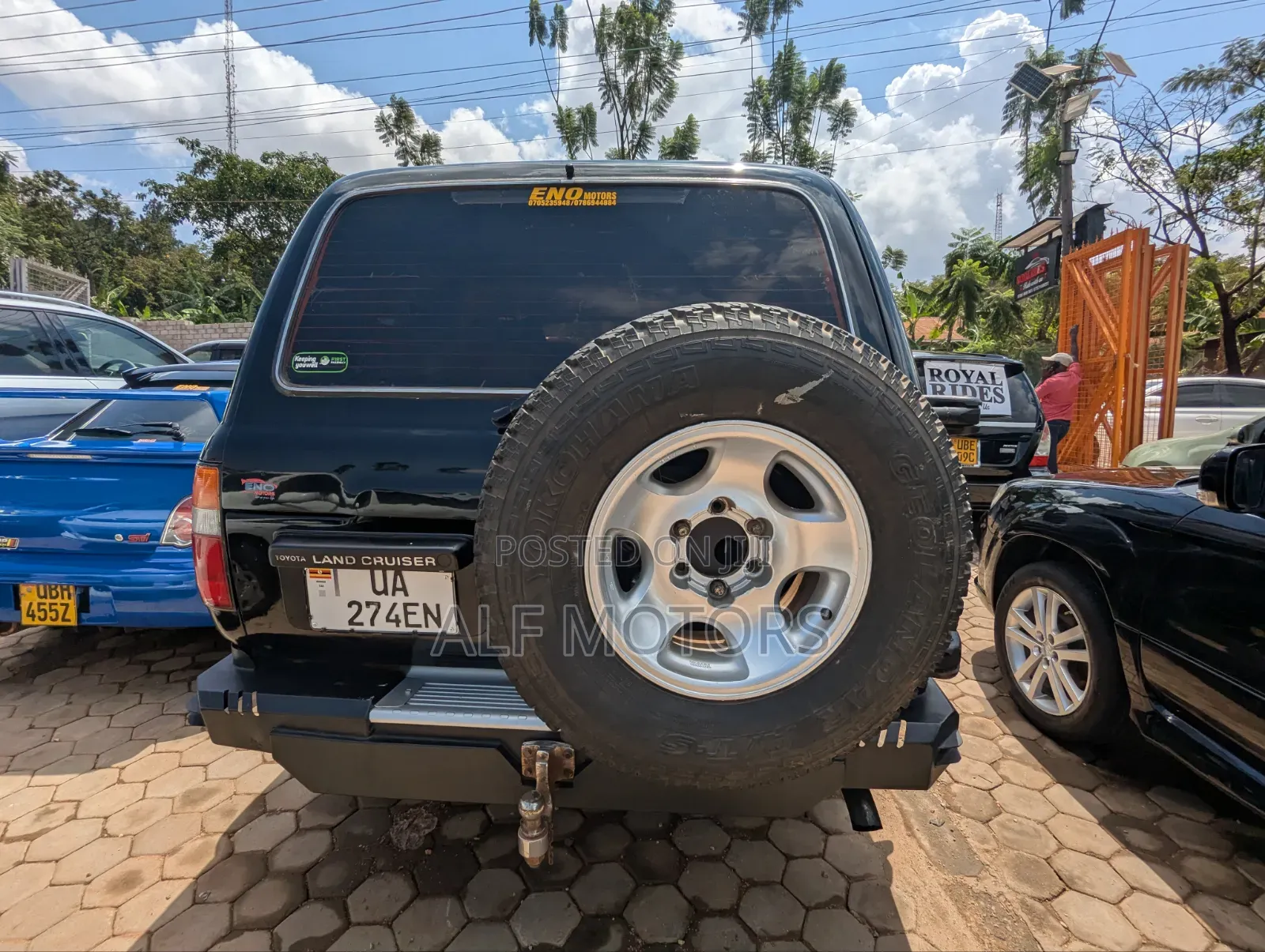 Toyota Land Cruiser Prado 1998 Black