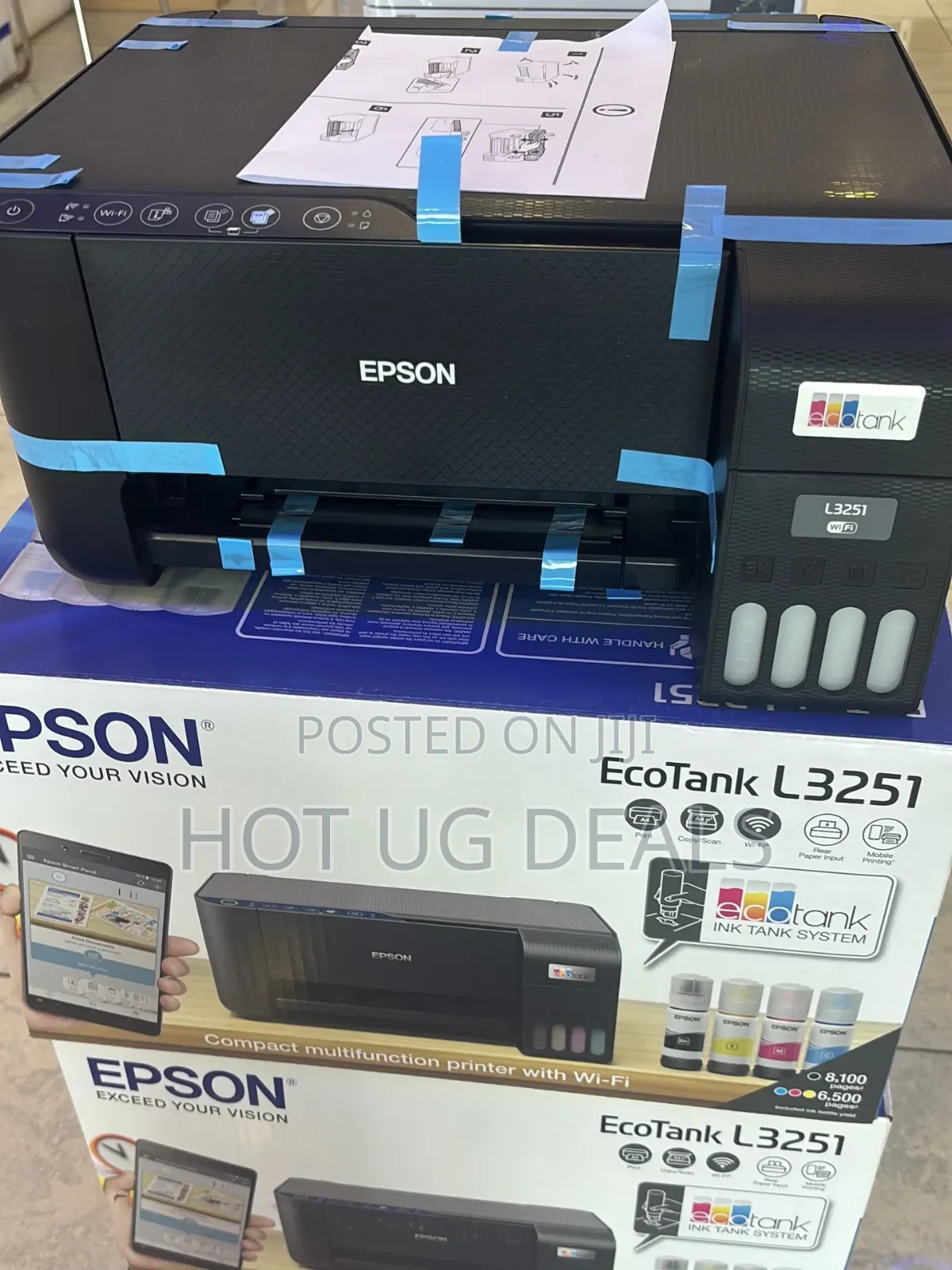 Epson L3251 Wireless All-in-One Ink Tank Printer | Print, Scan, Copy