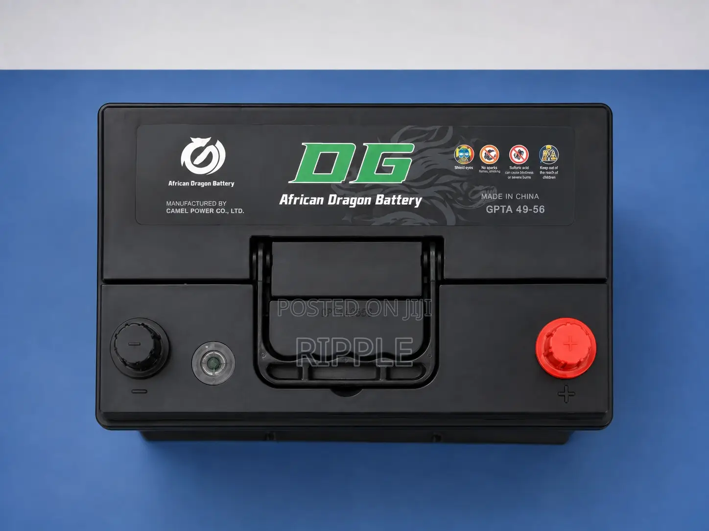 60Ah DG African Dragon N65 Maintenance Free Car Battery 12V