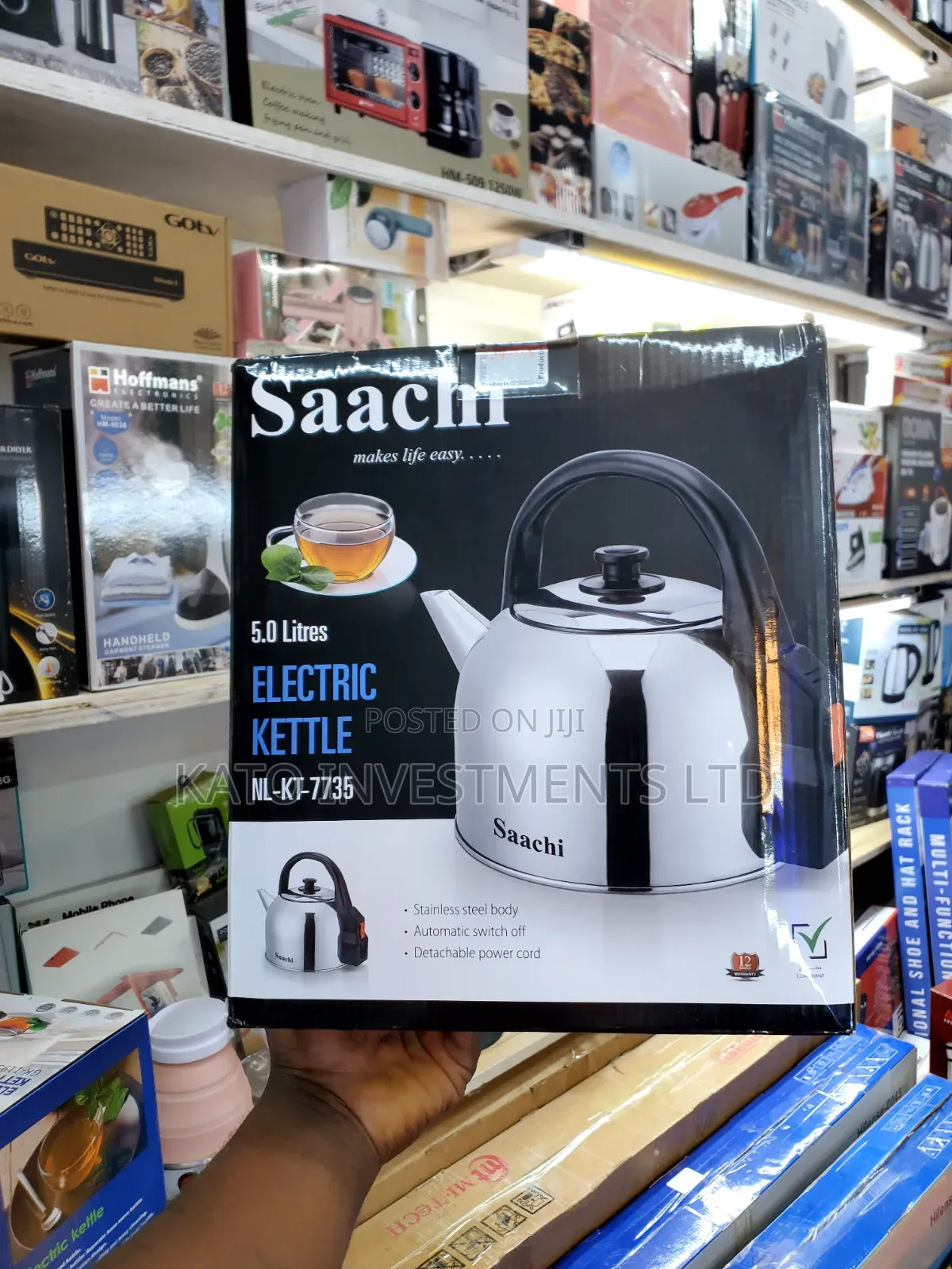 Saachi 5.0 Litres Electric Kettle (Model NL-KT-7735)