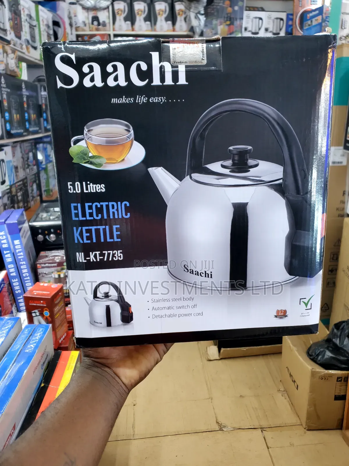 Saachi 5.0 Litres Electric Kettle (Model NL-KT-7735)