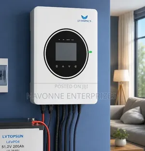 4kW 24V MPPT Hybrid Inverter for Home & Commercial Solar Backup