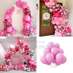 12 Inch
Light Pink 100 Pieces Matte Balloons for Birthday Wedding Baby
