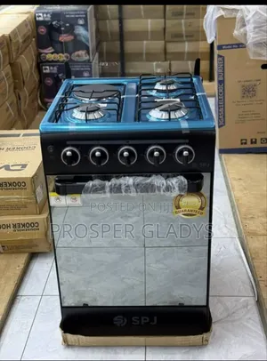 SPJ Gas Cooker 3 Gas and 1 Electric