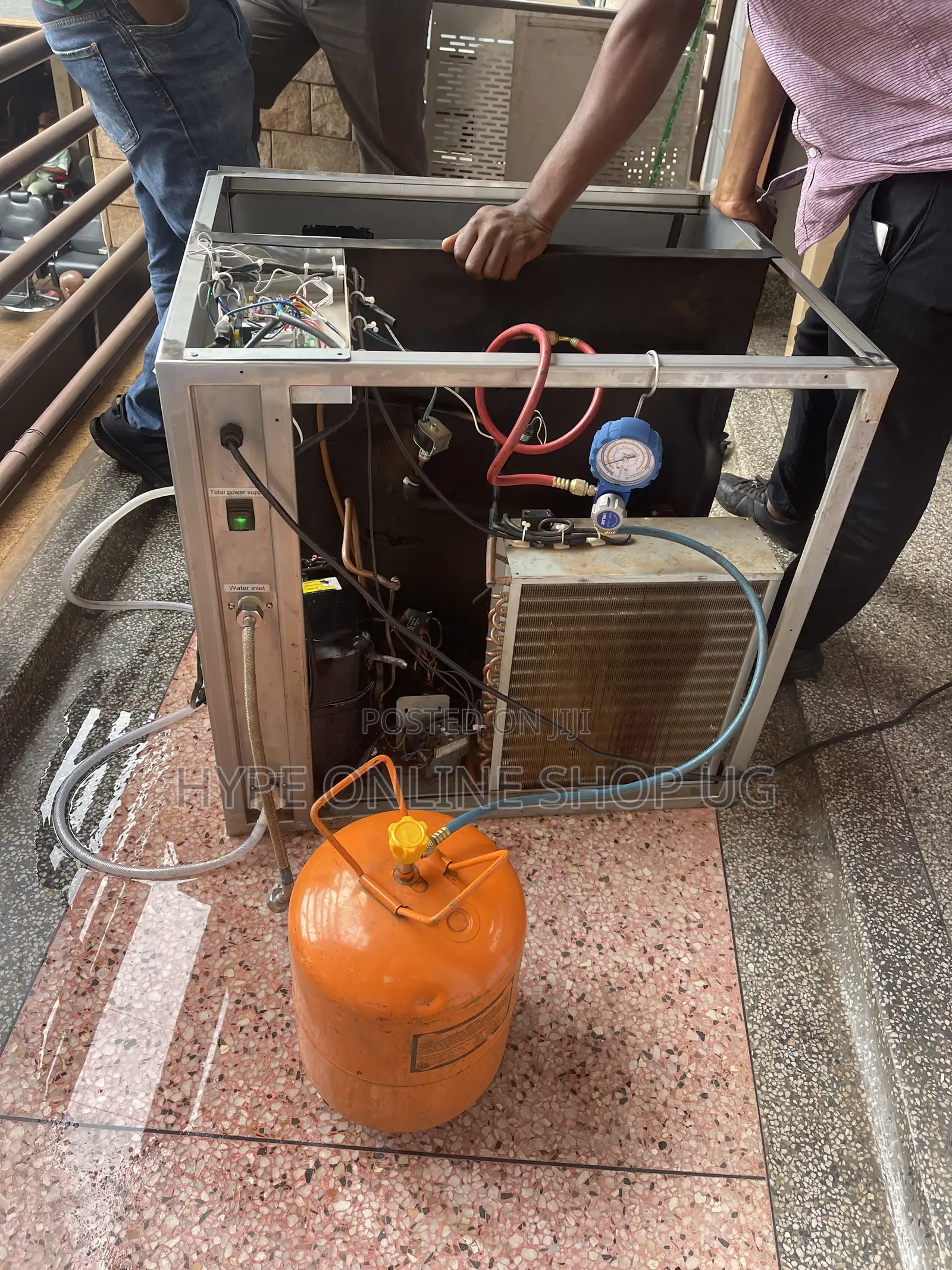 Icetube Machine Gas Refilling,repair and Services