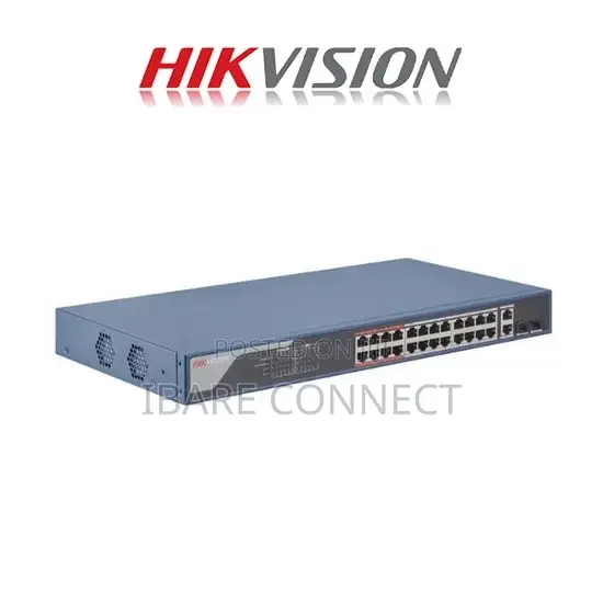 Hik Vision 24 Port Poe Network Switch