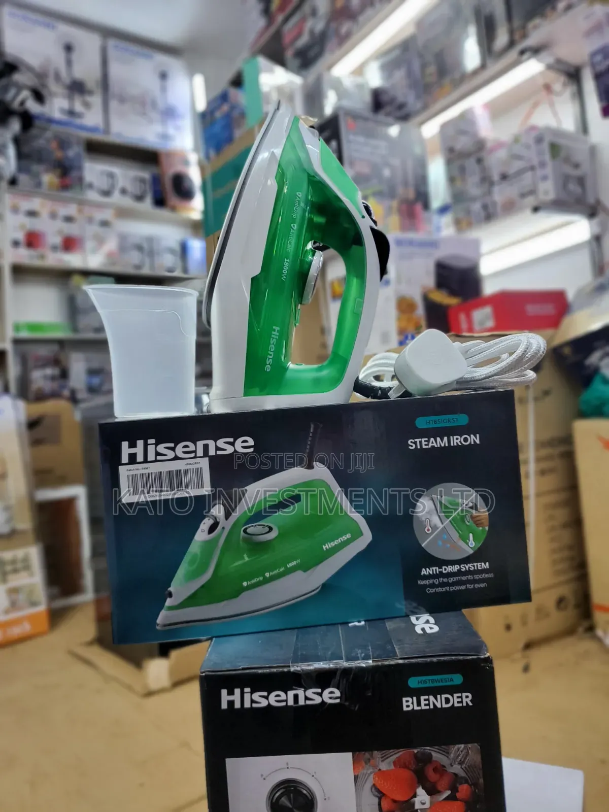 The Hisense 1800W Steam Iron (Model H18SIGRS1)