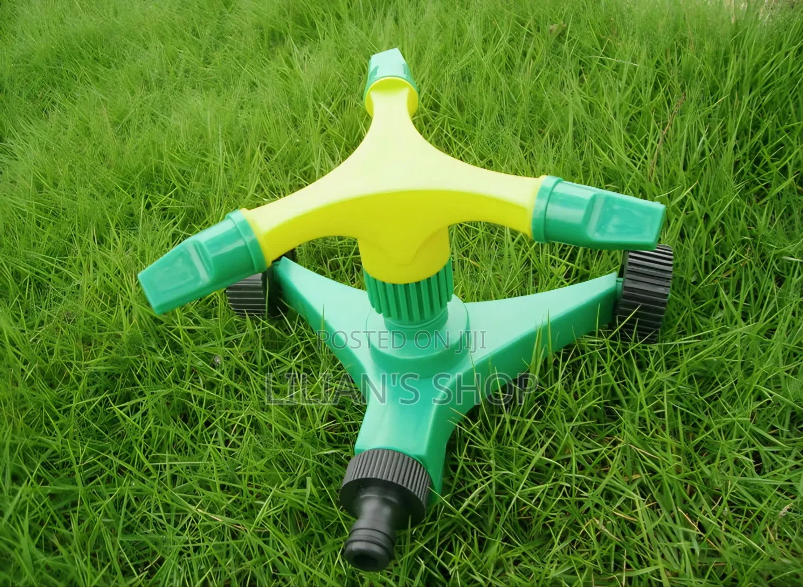 360-Degree Rotating 3-Arm Garden Lawn Sprinkler