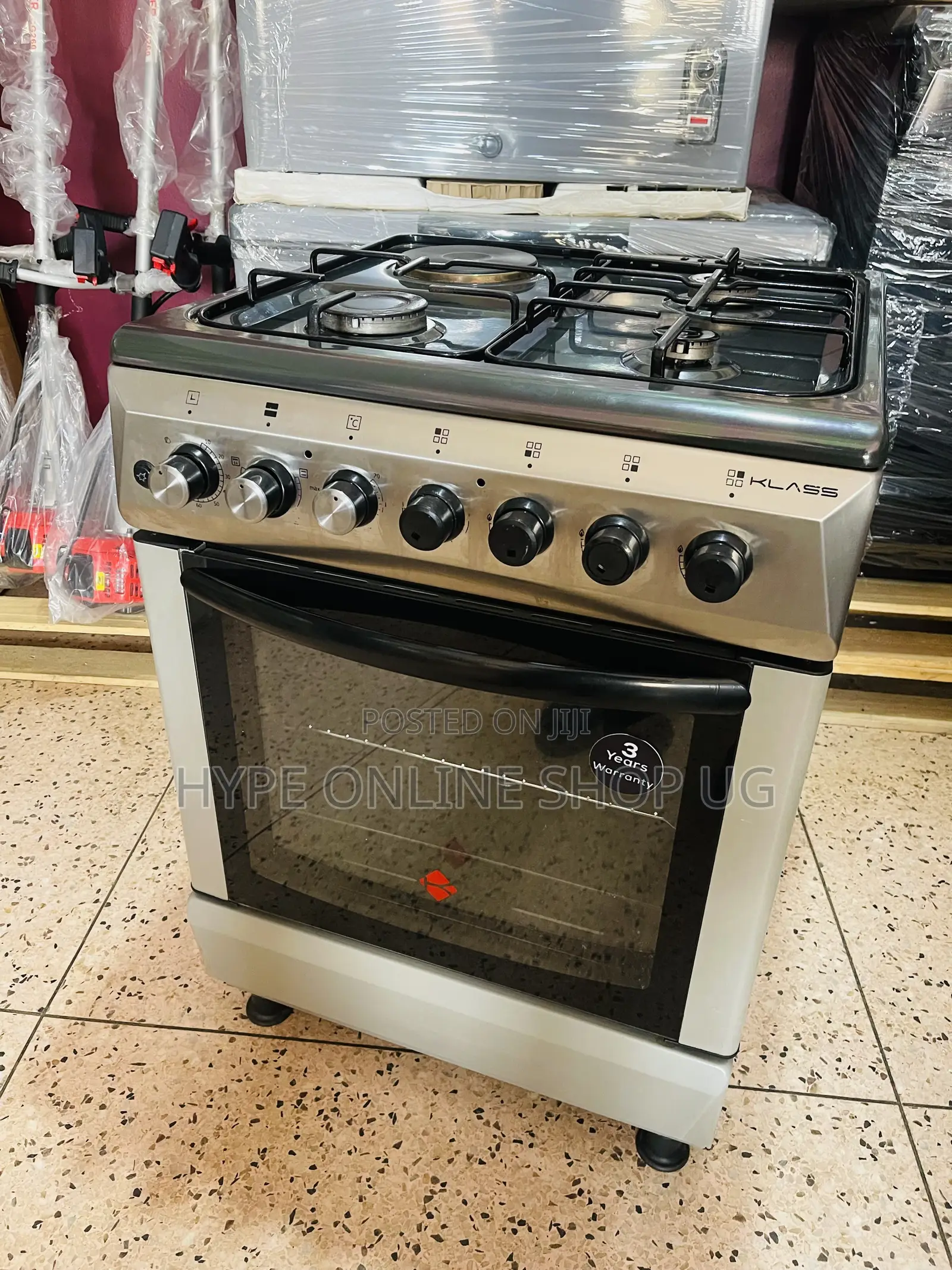 Imported Used 60/60 Inches,3+1,klass Brand Electric and Gas Cooker
