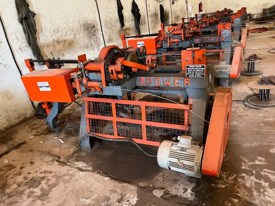 Complete Wire, Nail & Barbed Wire Production Plant