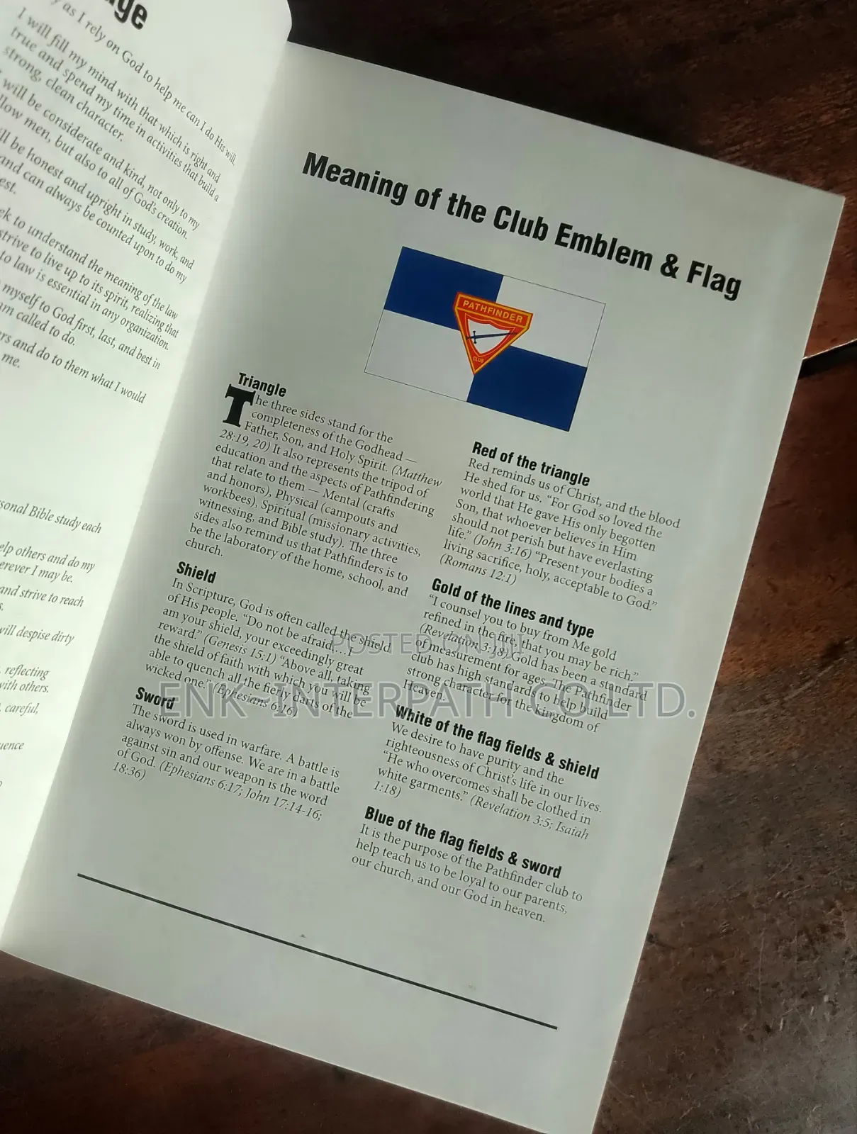 Bible - SDA Pathfinder Bible