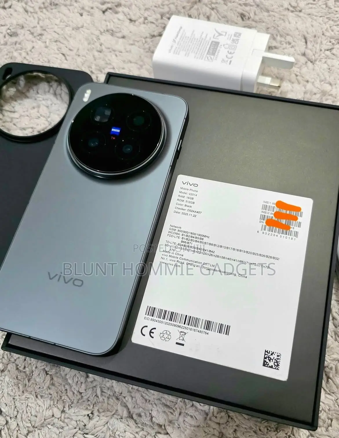 Vivo X300 Pro 256 GB Black