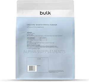 Bulk Creatine Monohydrate Powder, Unflavoured, 250g