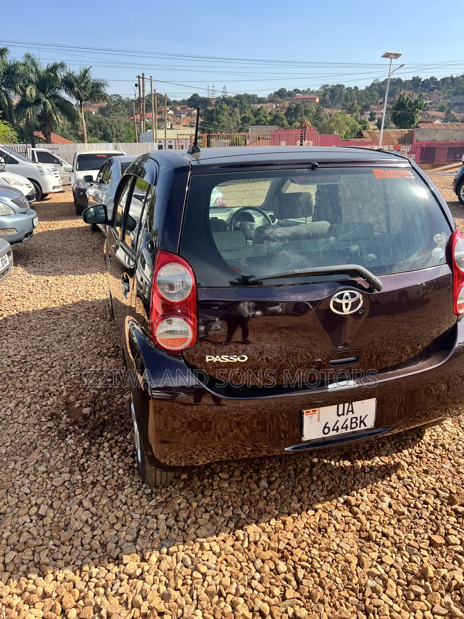 Toyota Passo 1.0 AWD 2015 Maroon