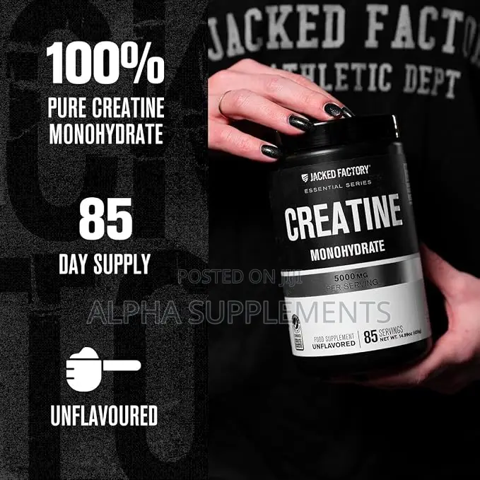 Jacked Factory Creatine Monohydrate – 425g | 85 Servings