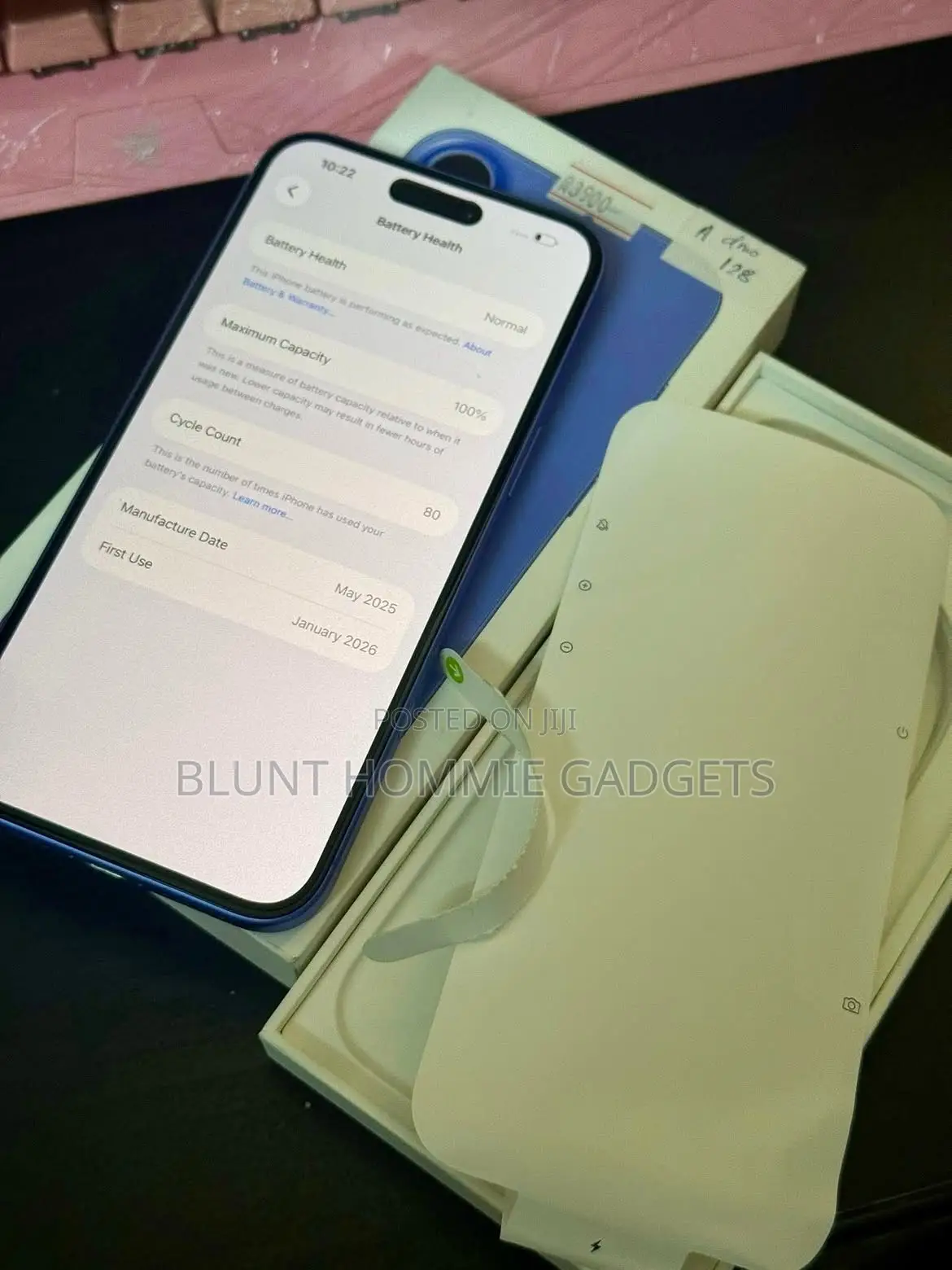 New Apple iPhone 16 256 GB Blue