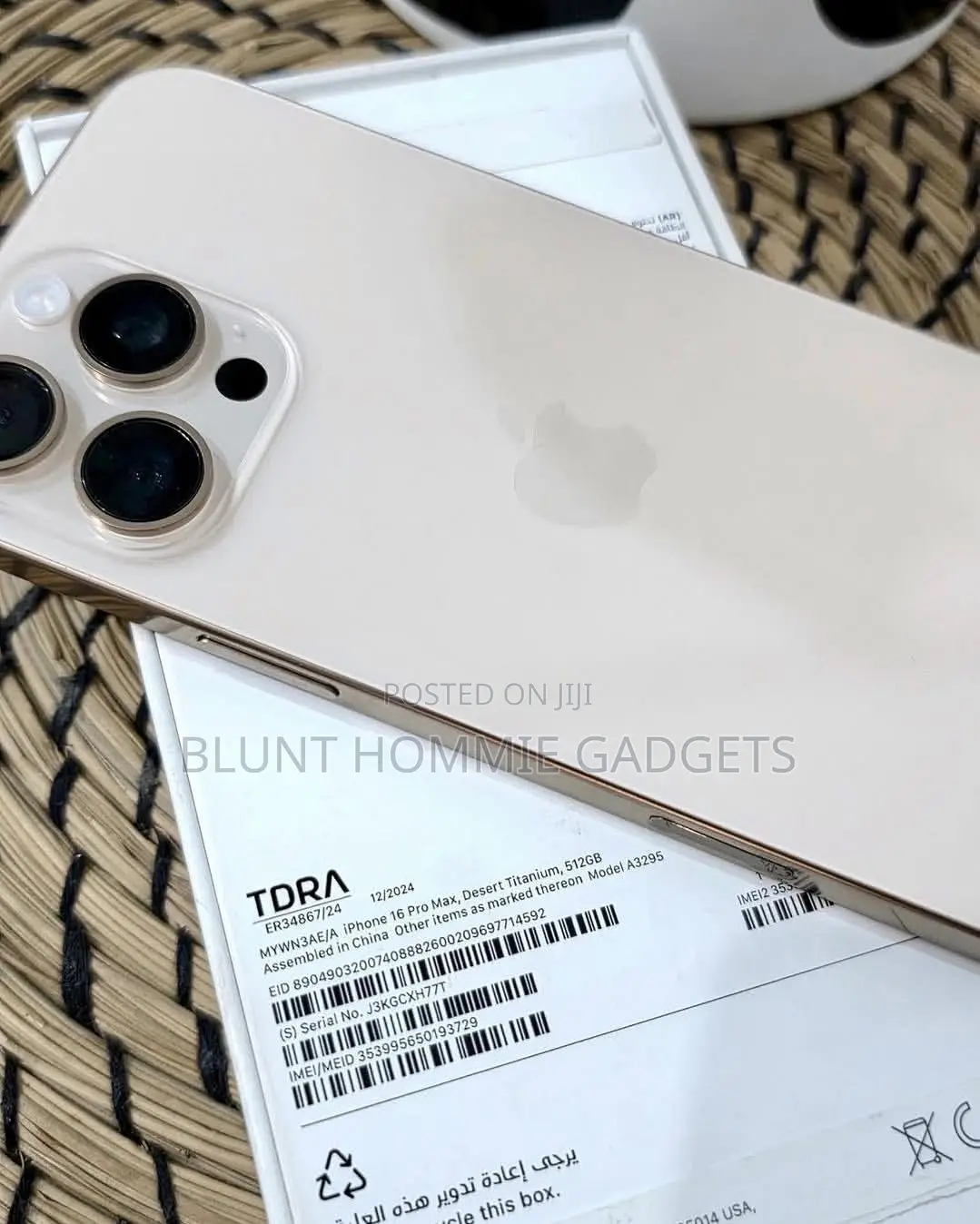 Apple iPhone 16 Pro Max 512 GB Gold