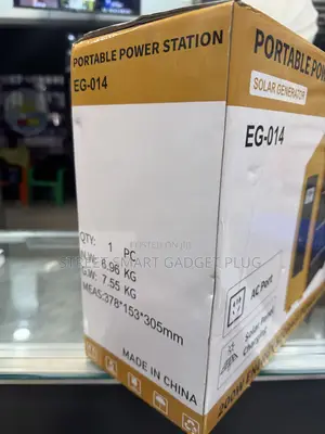 Portable Power Station Solar Generator Eg-014 (200watts)