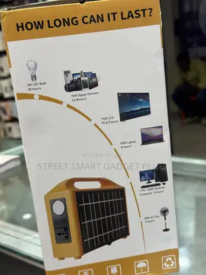 Portable Power Station Solar Generator Eg-014 (200watts)