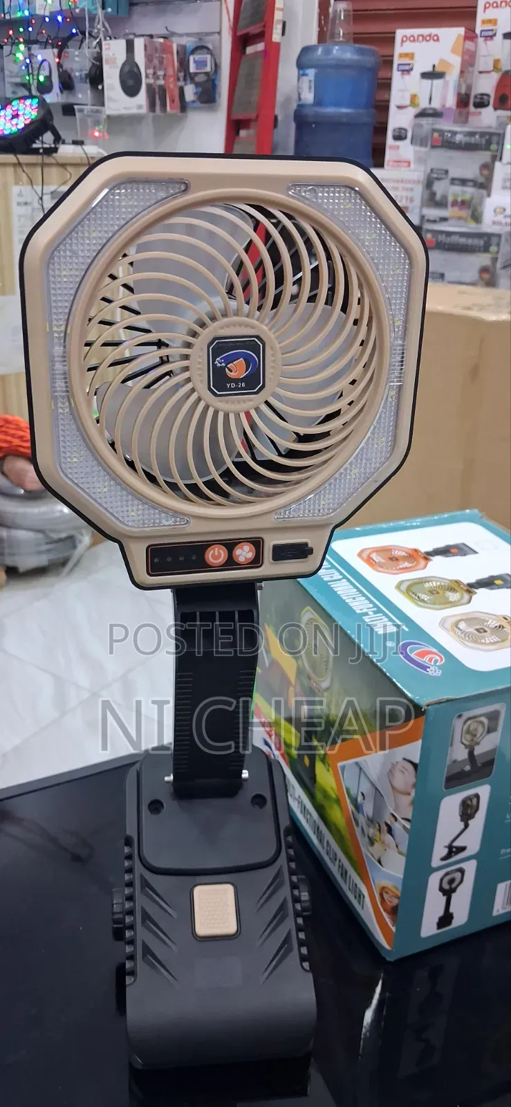 Multi-Functional Clipfan Light