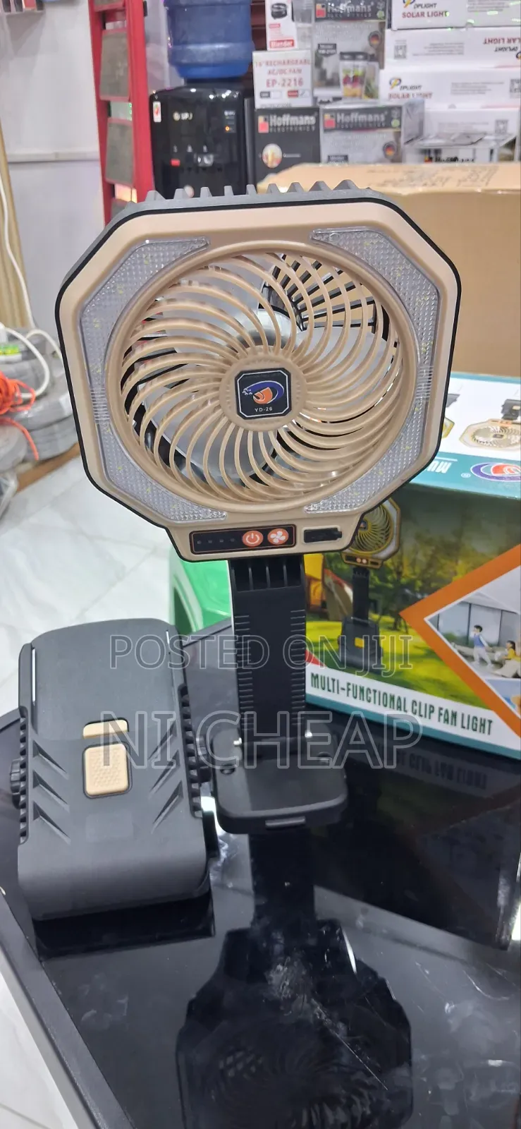 Multi-Functional Clipfan Light