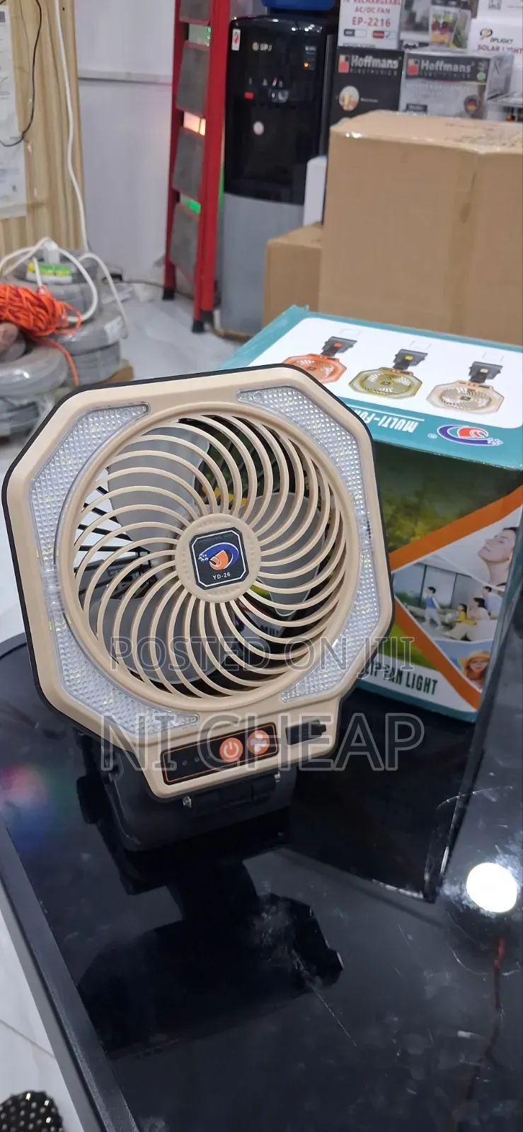 Multi-Functional Clipfan Light