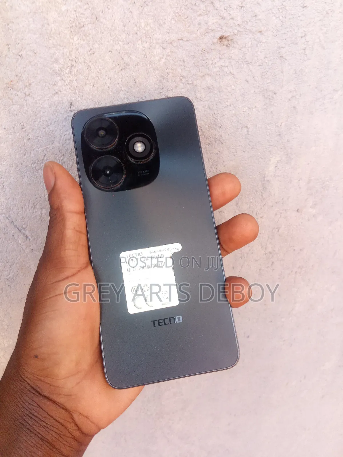 Tecno Pop 10C 64 GB Black