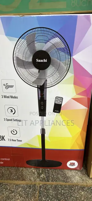 Saachi Stand Fan With a Remote