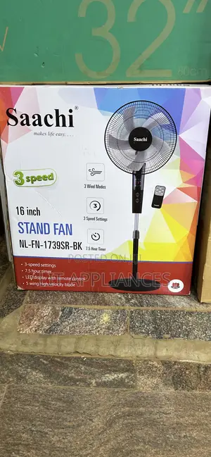 Saachi Stand Fan With a Remote