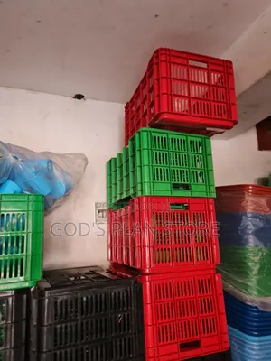 Storage Crates/Fruits Crates/Black, Red,green