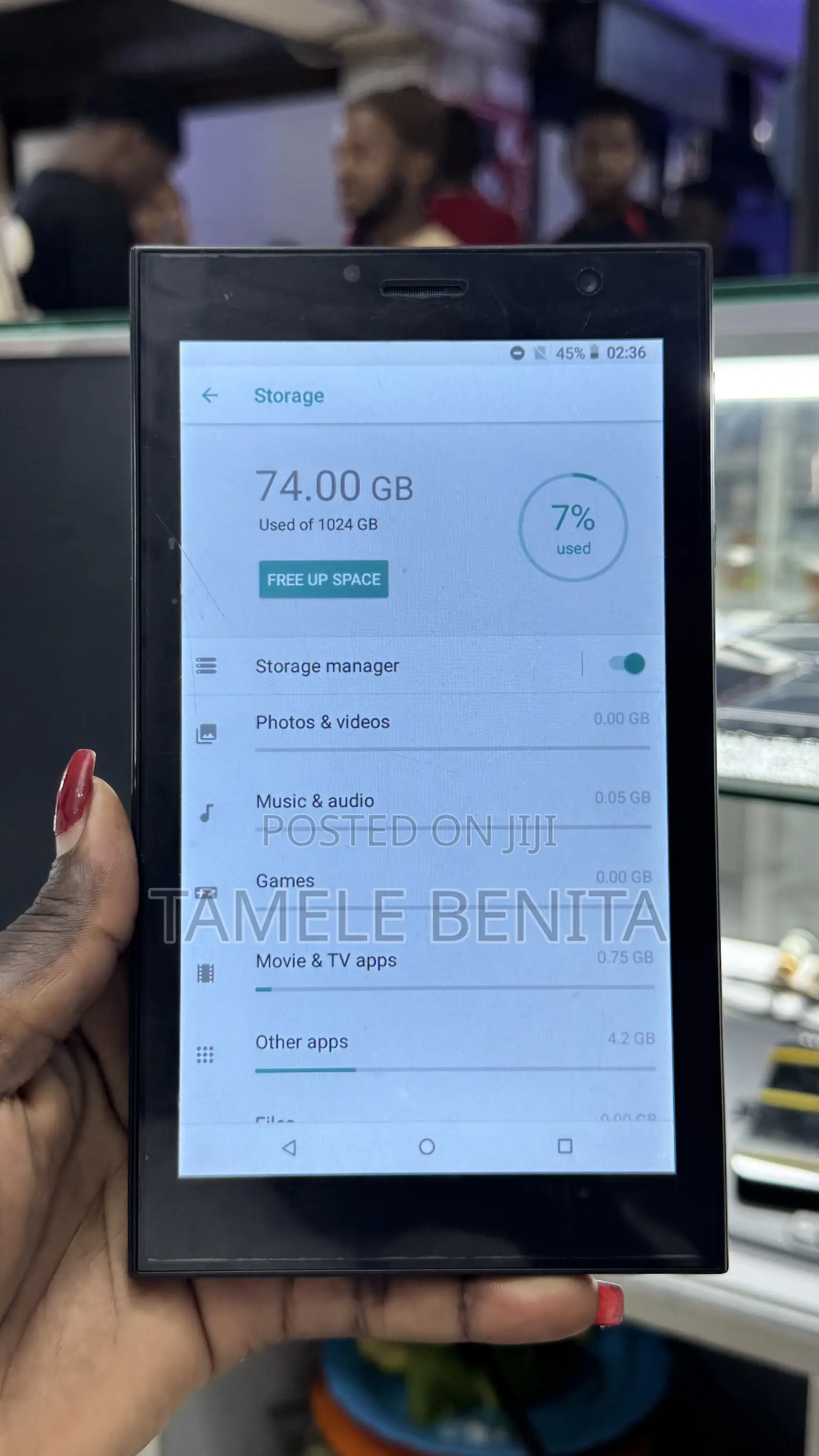 Tecno A7 32 GB Gold