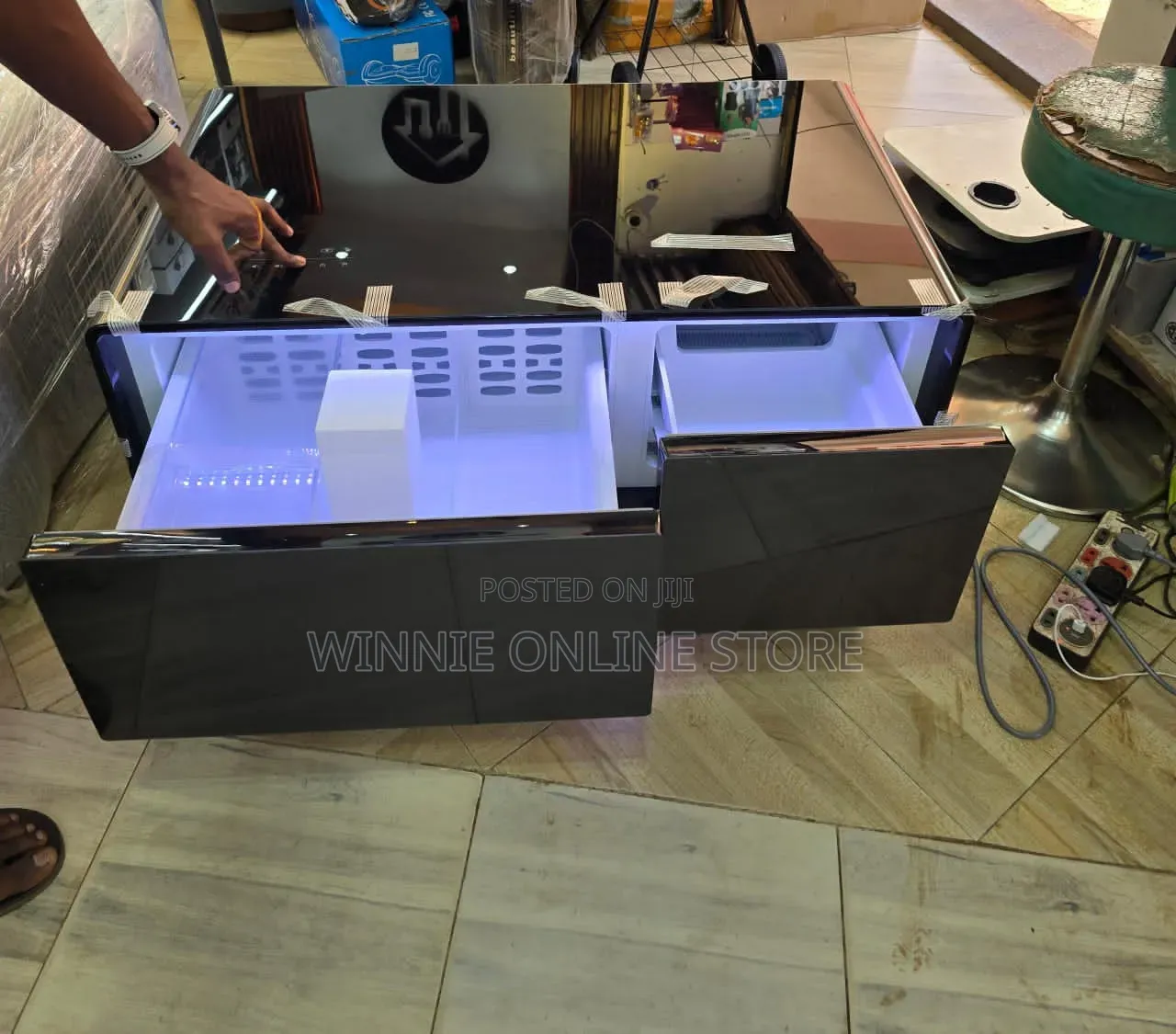 Smart Coffee Table With Fridge