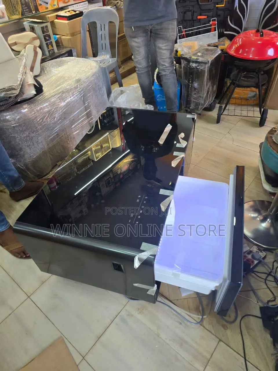 Smart Coffee Table With Fridge