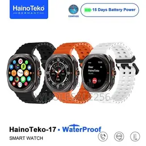 HainTeko-17 SmartWatch With Amoled Screen Display and 15days Battery