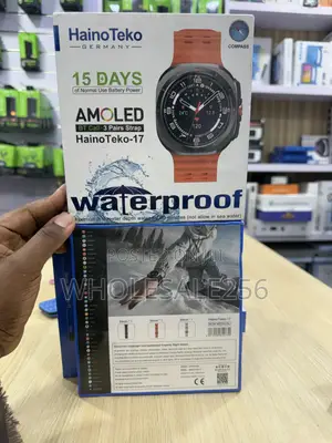HainTeko-17 SmartWatch With Amoled Screen Display and 15days Battery