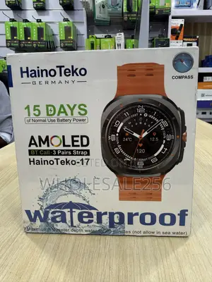 HainTeko-17 SmartWatch With Amoled Screen Display and 15days Battery