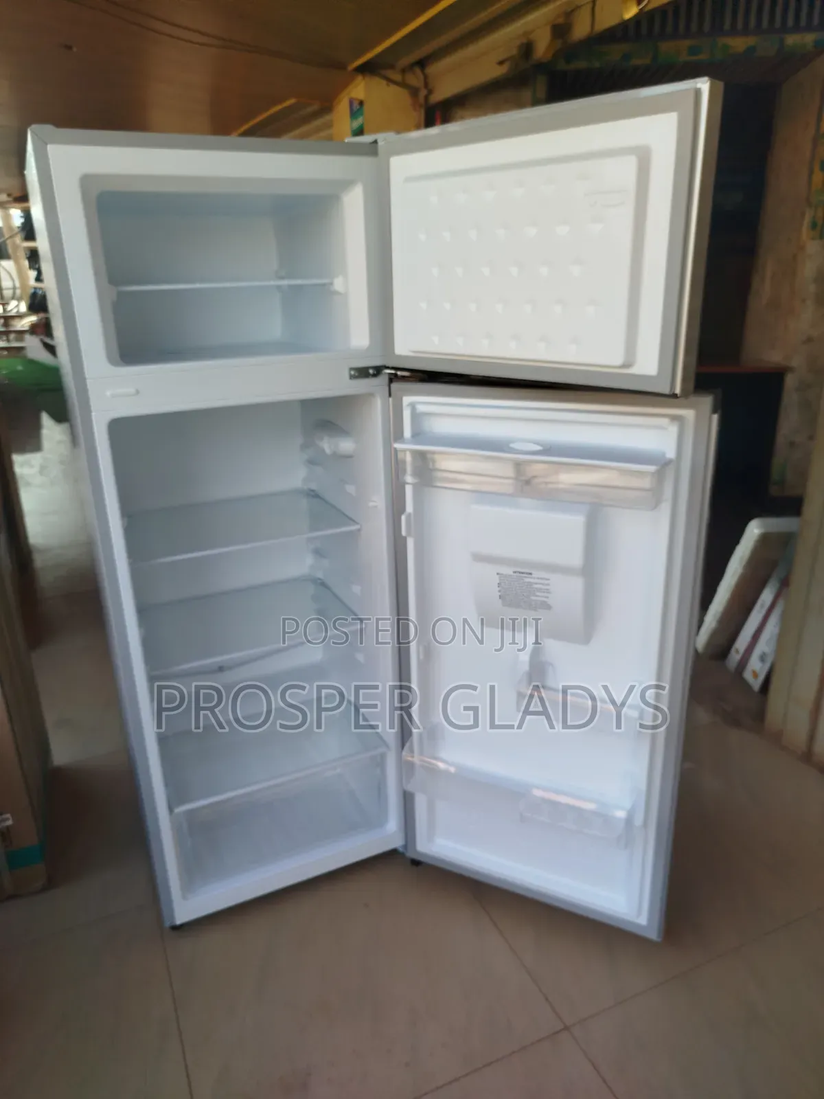 270 Litres Chiq Refrigerator Double Door With a Despenser.