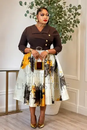 Elegant Plus-Size Round Dresses for Women