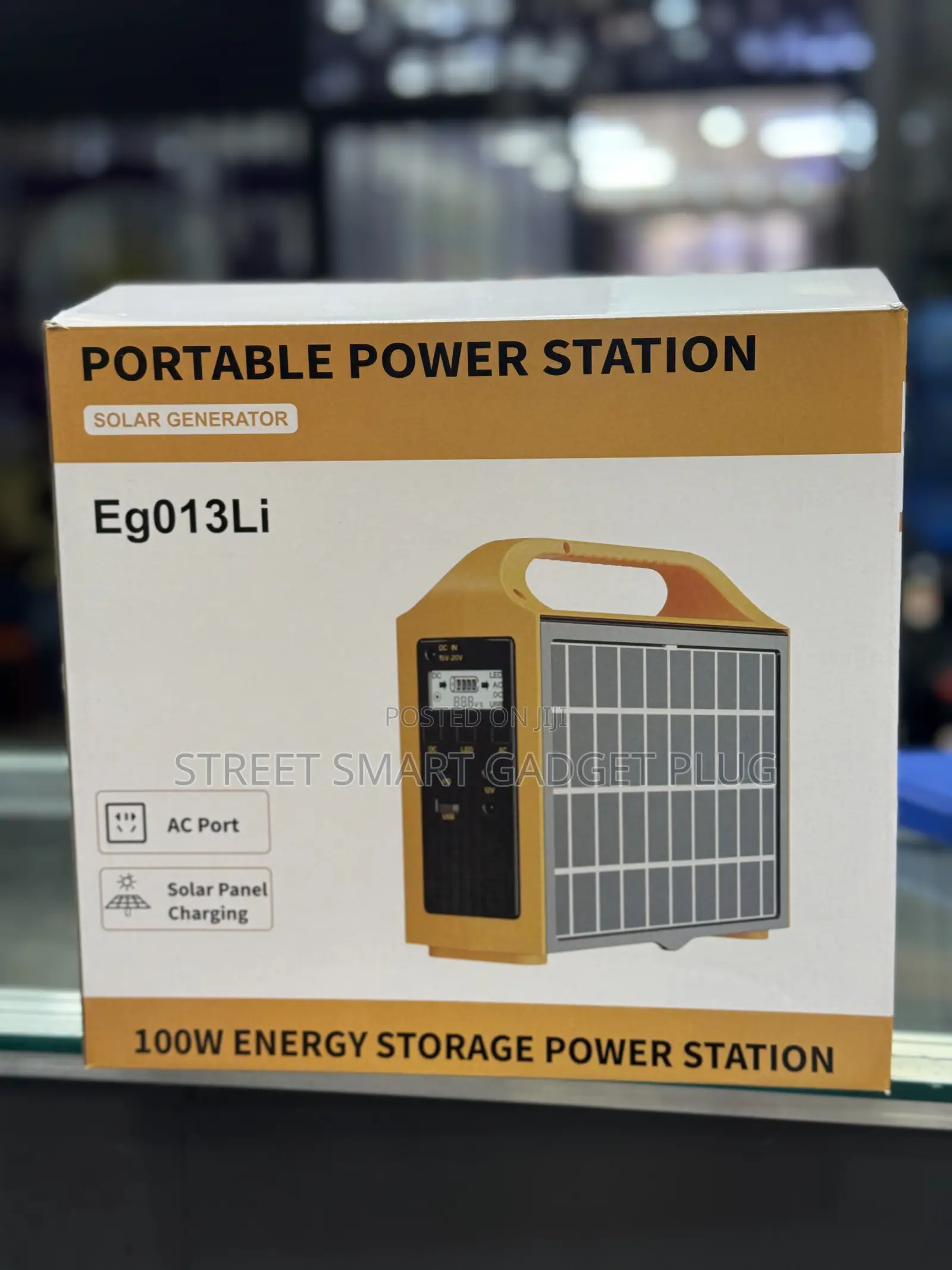 Portable Power Station Solar Generator Eg013 100watts
