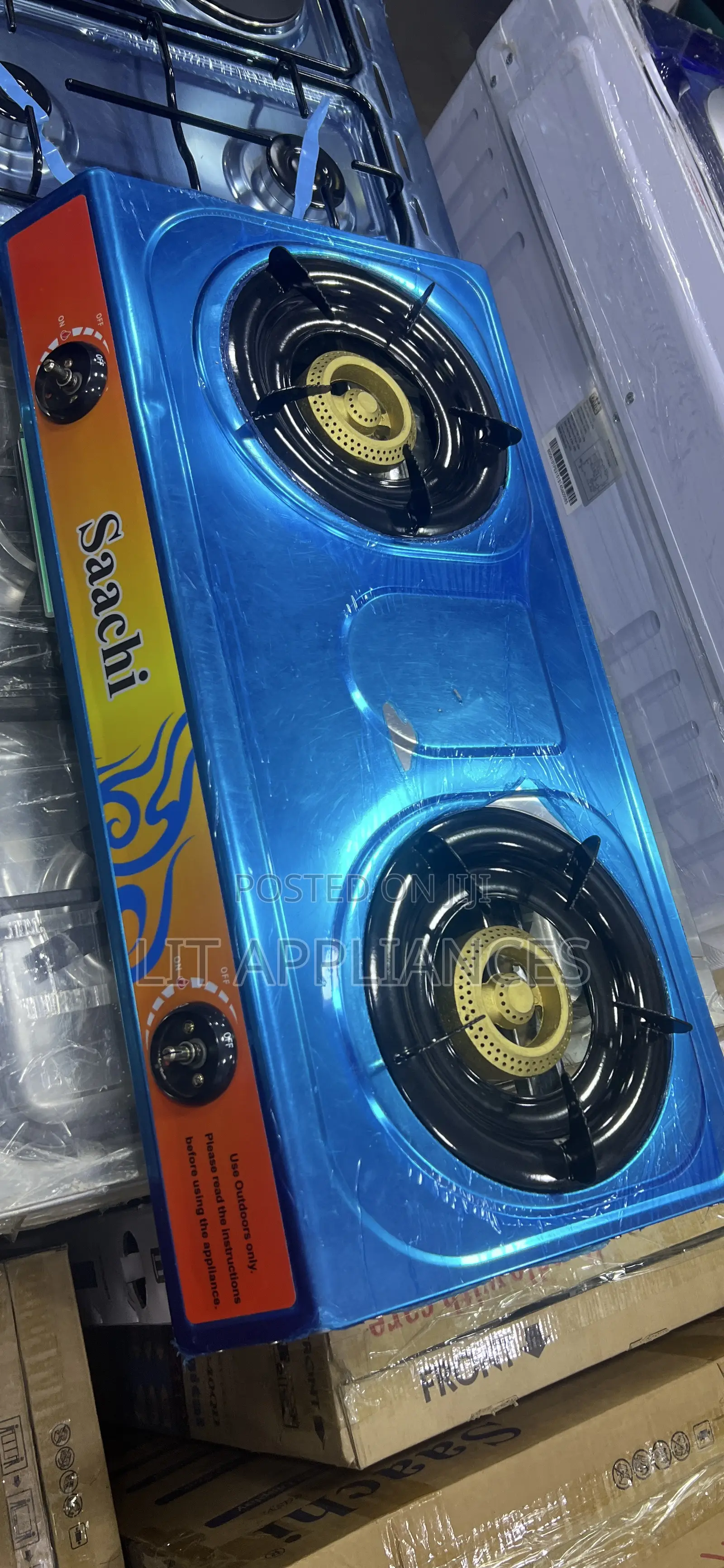 Saachi Double Gas Burner